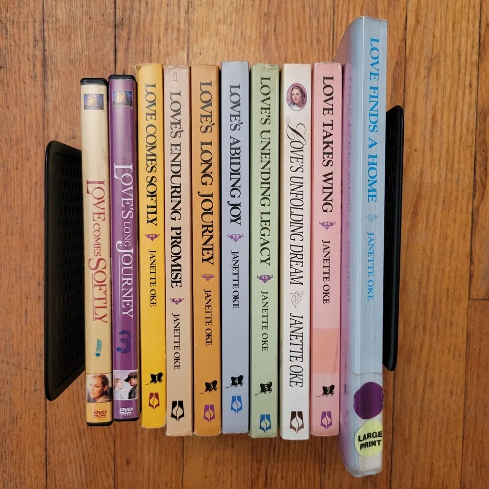 Janette Oke Love Comes Softly Series Books 1-8 DVDs 1 3 Set Christian Romance